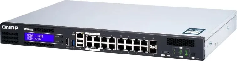 Switch QNAP QGD-1600P, 16+4 porte PoE, rackmount - 7