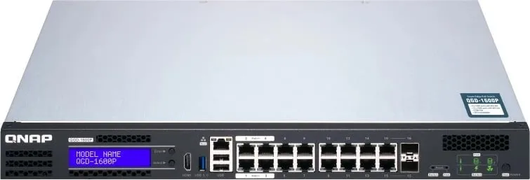 Switch QNAP QGD-1600P, 16+4 porte PoE, rackmount - 8