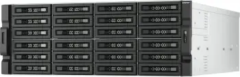 Kasë zgjeruese QNAP TL-R2400PES-RP, 24 vende, 4U, PCIe, SATA, e zezë