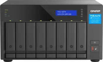 NAS QNAP TVS-H874T-I7-32G, Intel Core i7-12700, 8 vende, Thunderbolt 4, 32GB RAM, e zezë