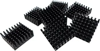 Set disipatorësh Qnap HS-M2SSD-01, 8 copa 14x14 mm, ngjitje vetëngjitëse, i zi