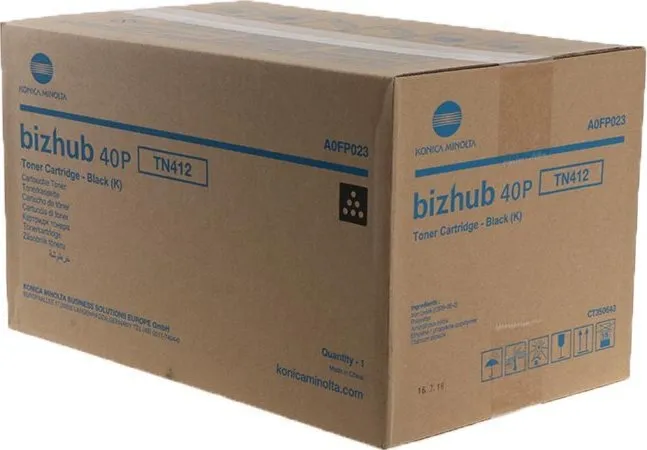 Toner Konica Minolta TN-412, origjinal, i zi - 1