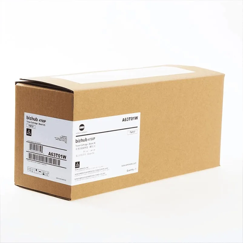 Toner, Konica Minolta, TNP37 (A63T01W), 20000 faqe, i zi - 1
