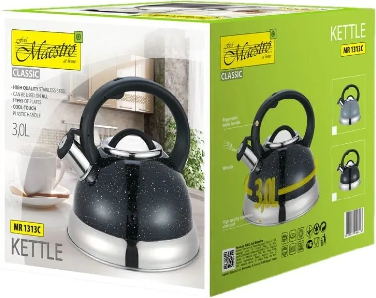 Çajnik Maestro MR-1313C, 3L, i zi - 1