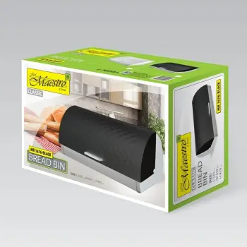 Kuti buke Maestro MR-1676, çelik inox, e zezë