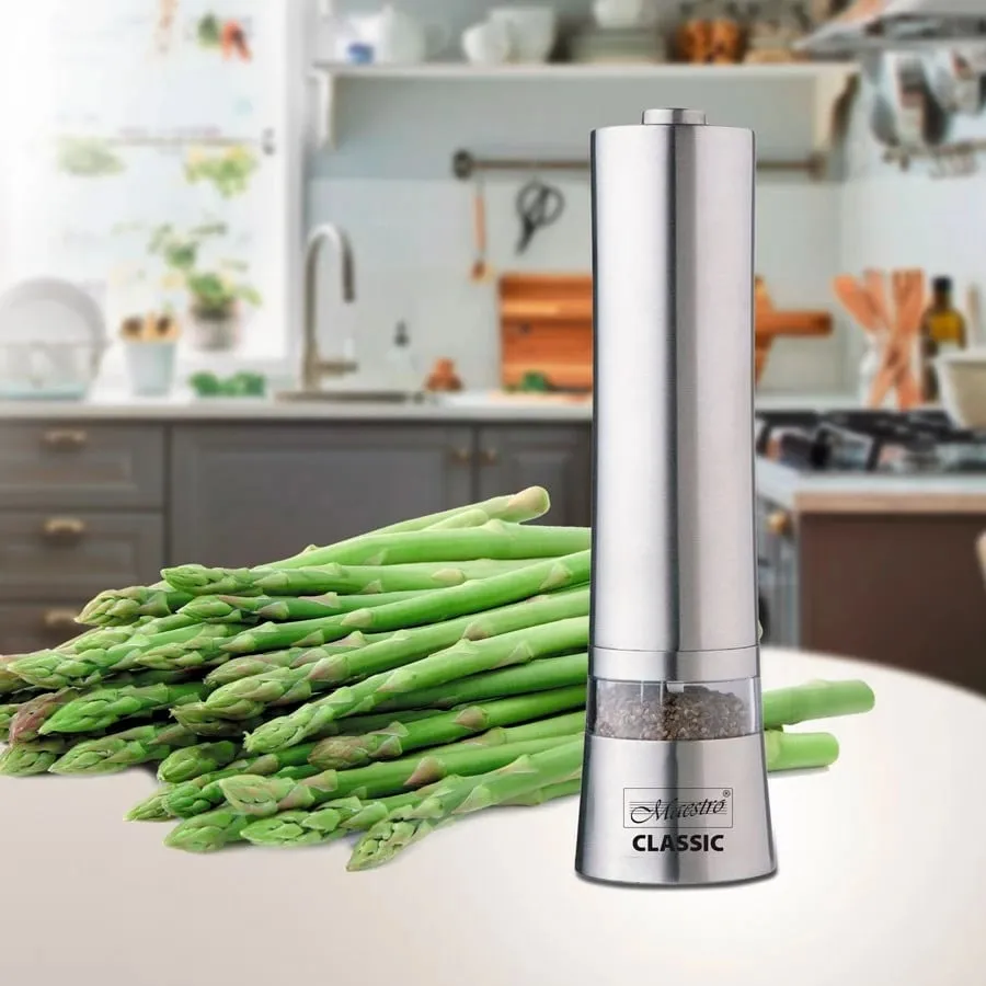 Bluarës elektrik për erëza Maestro MR-1722, çelik inox, argjend - 2