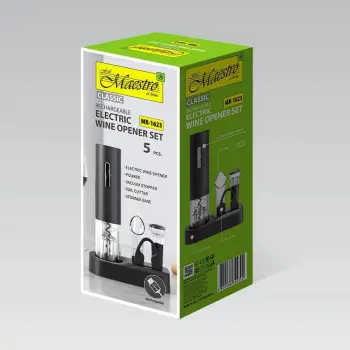 Hapës elektrik për verë Maestro MR-1623, USB, i zi