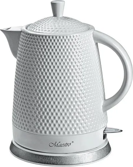 Çajnik elektrik Maestro MR-069, 1,5 l, bardhë - 1