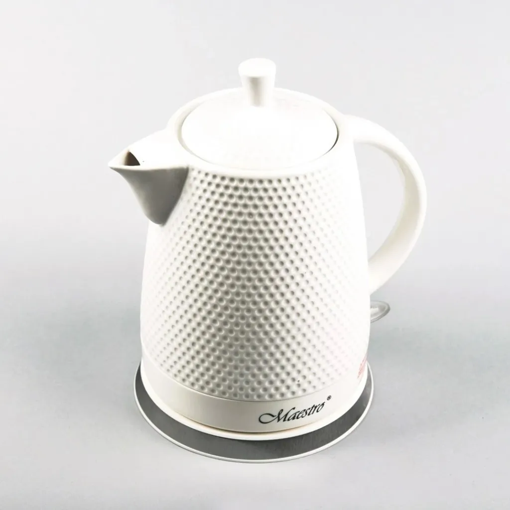 Çajnik elektrik Maestro MR-069, 1,5 l, bardhë - 9
