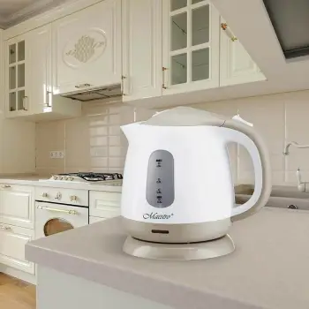 Çajnik elektrik Maestro MR-012, i bardhë / bezhë