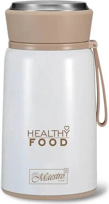 Termos ushqimi Maestro MR-1646-80, 800 ml, bardhë - 1