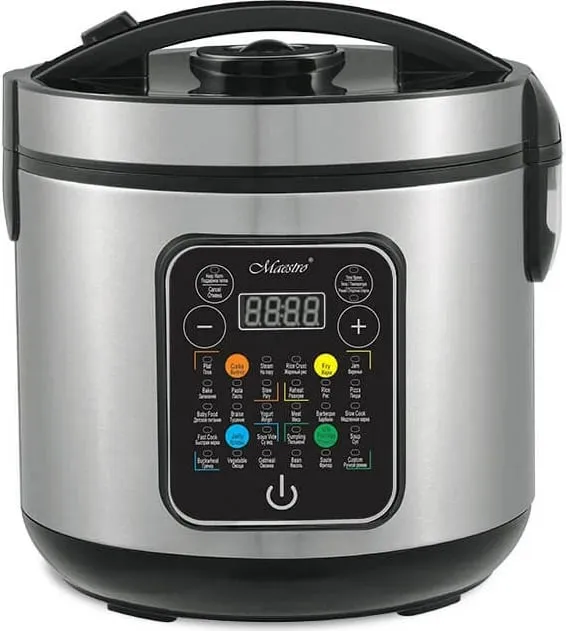 Multi-cooker Maestro MR-794, 5L, 900W, e zezë/saten - 1