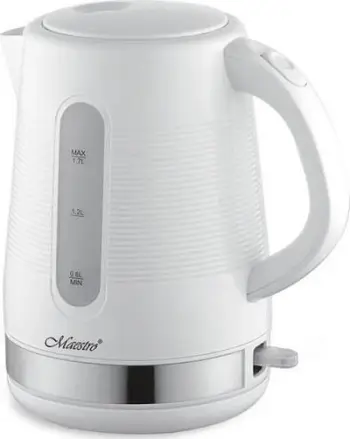 Çajnik elektrik Maestro MR-035, 1.7L, 2200W, i bardhë