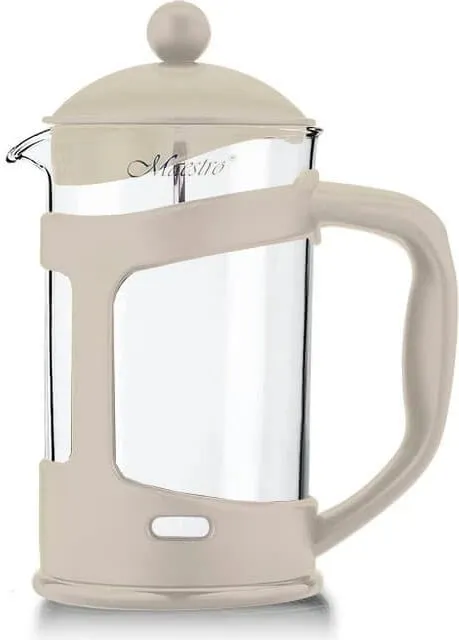 French press Maestro MR-1665, 800 ml, Ivory - 1