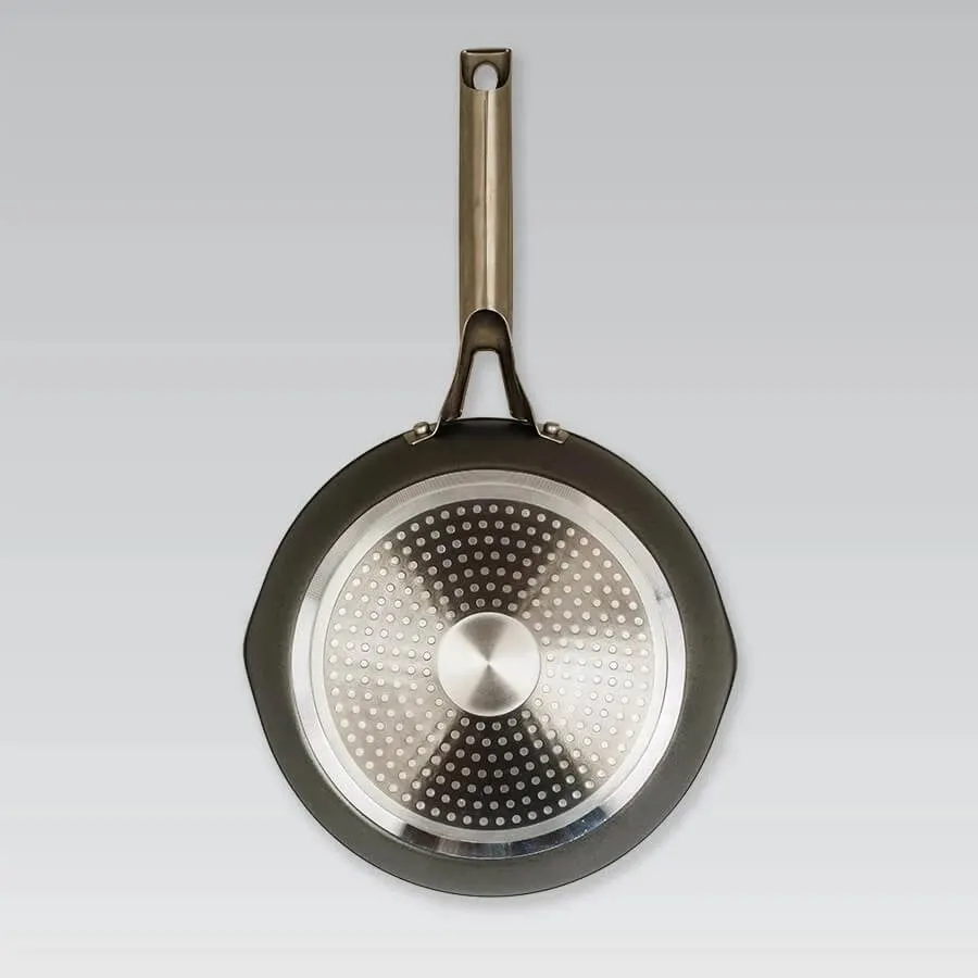 Tigan Maestro MR-1202, 24 cm, Alumini, Zi, Gri - 5