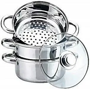 Set me 3 tenxhere MAESTRO MR-2900-24, çelik inox