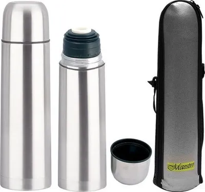 Termos Maestro Tourist MR-1633, 75 l, i argjendtë - 1