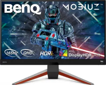 Monitor BenQ EX2710Q, 27", 2K Ultra HD, 165Hz, 1ms, i zi