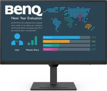 Monitor BenQ BL2490, 23.8", 1920 x 1080, 100 Hz, i zi