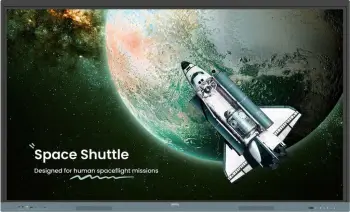 Panel interaktiv BenQ RE7504, 75", 4K Ultra HD, i zi gri