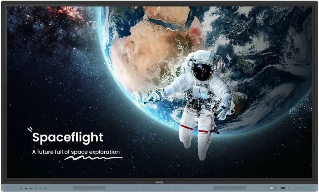 Tabelë interaktive BenQ RM8604, 86", 4K, e zezë - 1