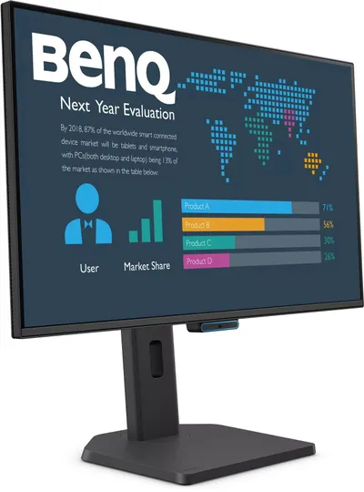 Monitor BenQ, 27", FHD 1080p, USB C, i zi - 1