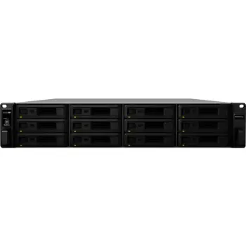 Njësi zgjerimi Synology RXD1219sas, 0 TB, 18.2 kg, Ngjyrë e zezë, Gri