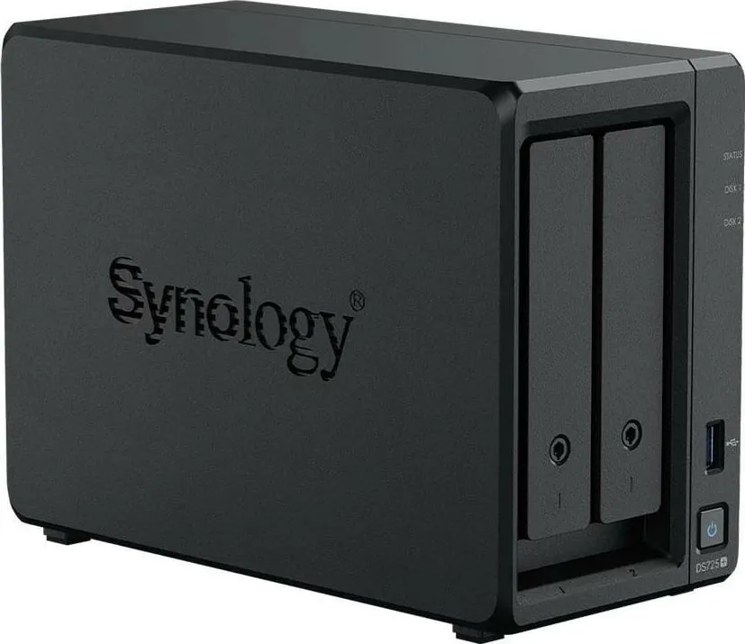 Server NAS Synology DiskStation DS725+, Ryzen Embedded R1600, 4GB DDR4, i zi - 1