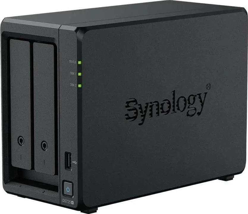 Server NAS Synology DiskStation DS725+, Ryzen Embedded R1600, 4GB DDR4, i zi - 2