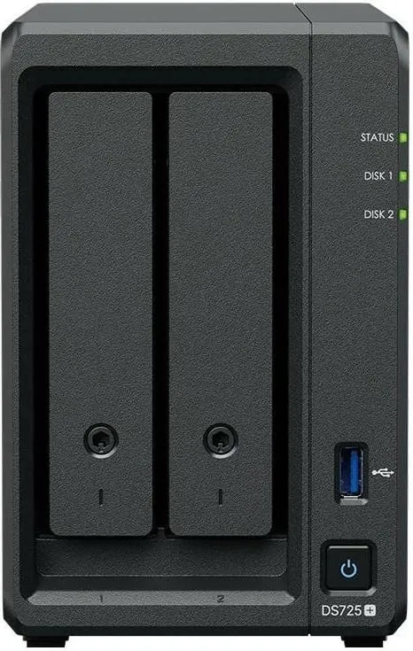 Server NAS Synology DiskStation DS725+, Ryzen Embedded R1600, 4GB DDR4, i zi - 3