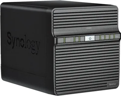 Server NAS Synology DiskStation DS423, 4 vende për disqe, gigabit LAN, i zi - 5