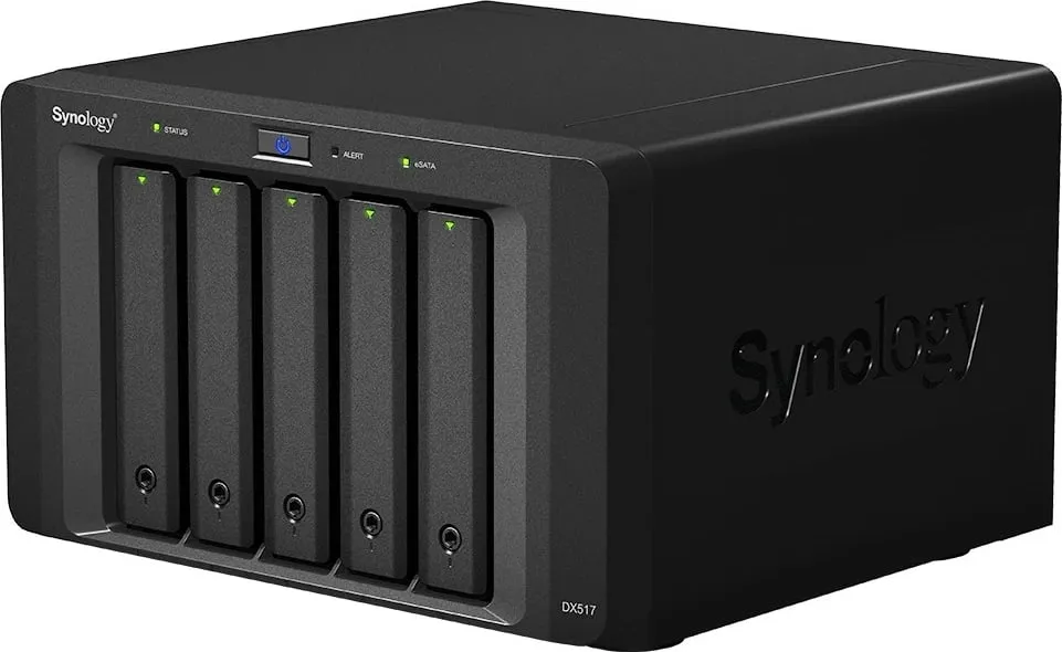 Njësi zgjerimi Synology DX517, Desktop, 80 TB, e zezë - 2