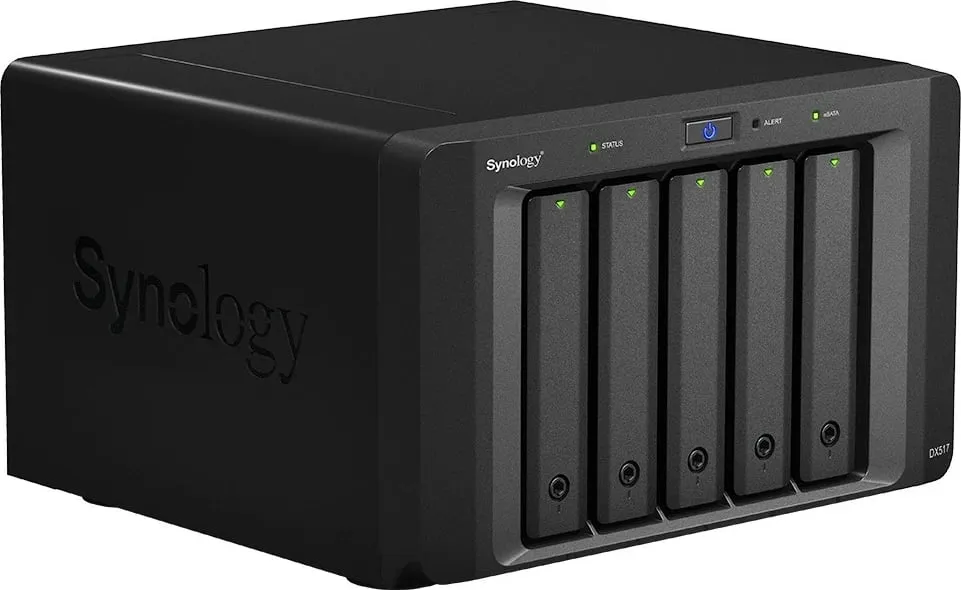 Njësi zgjerimi Synology DX517, Desktop, 80 TB, e zezë - 6