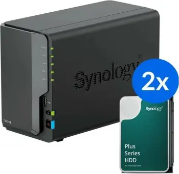 NAS Synology DS224+ 2x HAT3310-12T 2x 12TB