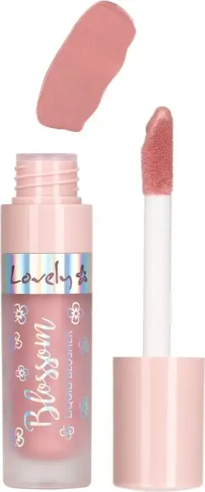 Blush i lëngshëm Lovely Blossom Liquid Blusher për femra, 2.5ml, 2 ngjyra