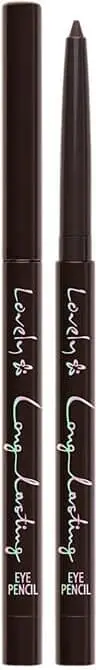Laps për sy Lovely Long Lasting Eye Pencil, automatik, qëndrueshmëri e gjatë, i zi