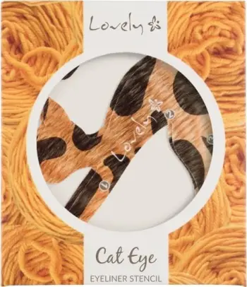 Set stencil për eyeliner Cat Eye Lovely për femra, 2 copë