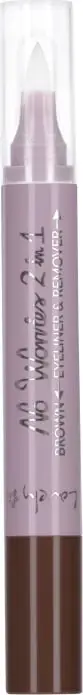 Eyeliner & Remover Lovely No Worries 2in1 për femra kafe 1 copë