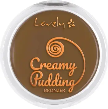 Bronzer kremoz për fytyrë dhe trup Lovely Creamy Pudding Bronzer 4, 15g për femra