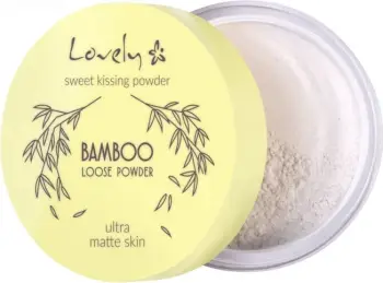 Pudër pluhur për fytyrë Lovely Bamboo Loose Powder