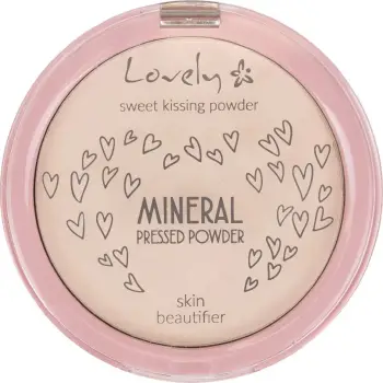 Pudër kompakte Lovely Mineral Pressed Powder transparent 10g