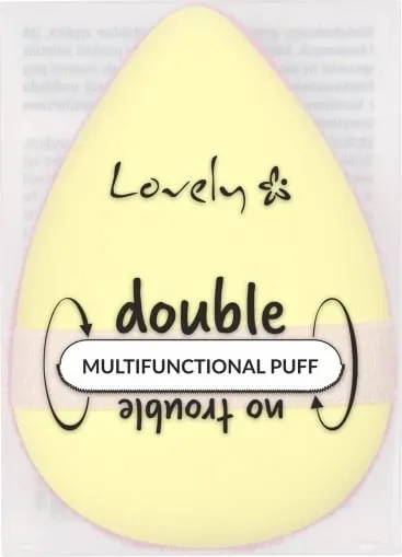 Puff për grim Lovely Double No Trouble Multifunctional për femra, 1 copë - 1