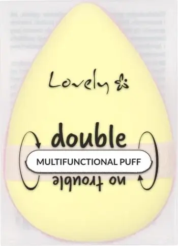 Puff për grim Lovely Double No Trouble Multifunctional për femra, 1 copë