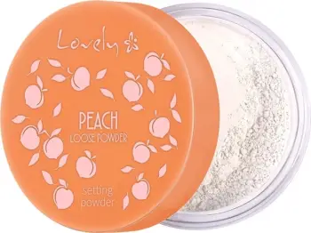 Pudër fiksuese Lovely Peach Setting Powder, efekt mat, për fytyrë