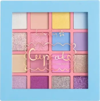 Paletë sysh Lovely Cupcake Eyeshadow Palette, 16 nuanca, shumëngjyrëshe