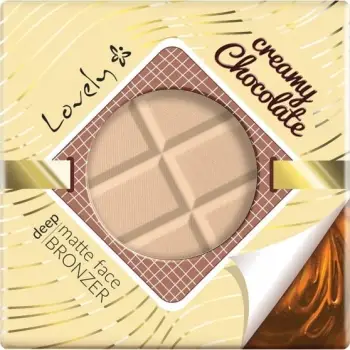Bronzer për fytyrë dhe trup Lovely Creamy Chocolate Deep Matte, Creamy Chocolate, 9g