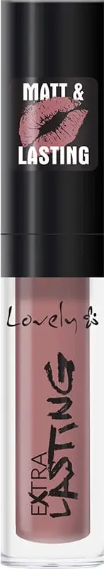 Lip gloss Lovely Extra Lasting 18, mat, qëndrueshmëri e gjatë