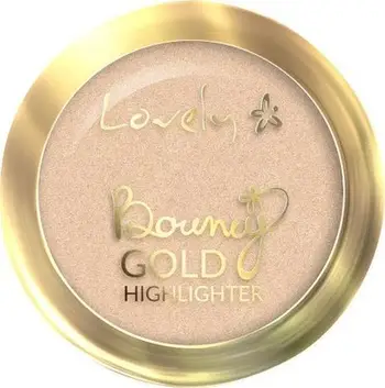 Iluminues fytyre Lovely LOVELY Bounce Highlighter, teksturë bouncy, Gold