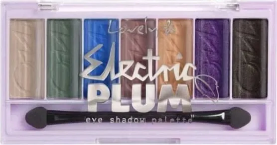Paletë hijesh për sy Lovely Electric Plum, 6 g - 1