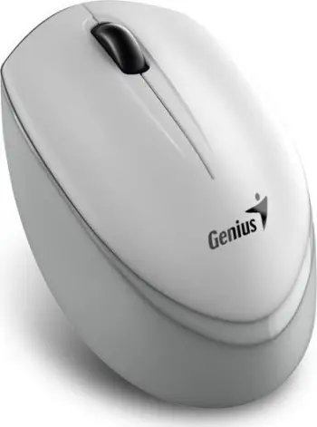Maus Wireless Genius Mouse NX-7009, i bardhë/ hirtë